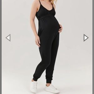 Pea in the pod maternity jumpsuit